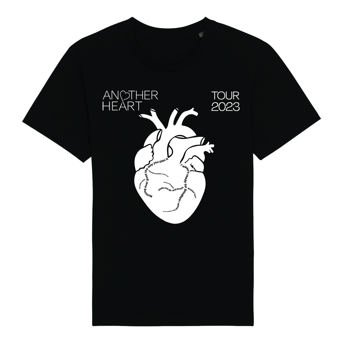 Another Heart Tour Tee - Black